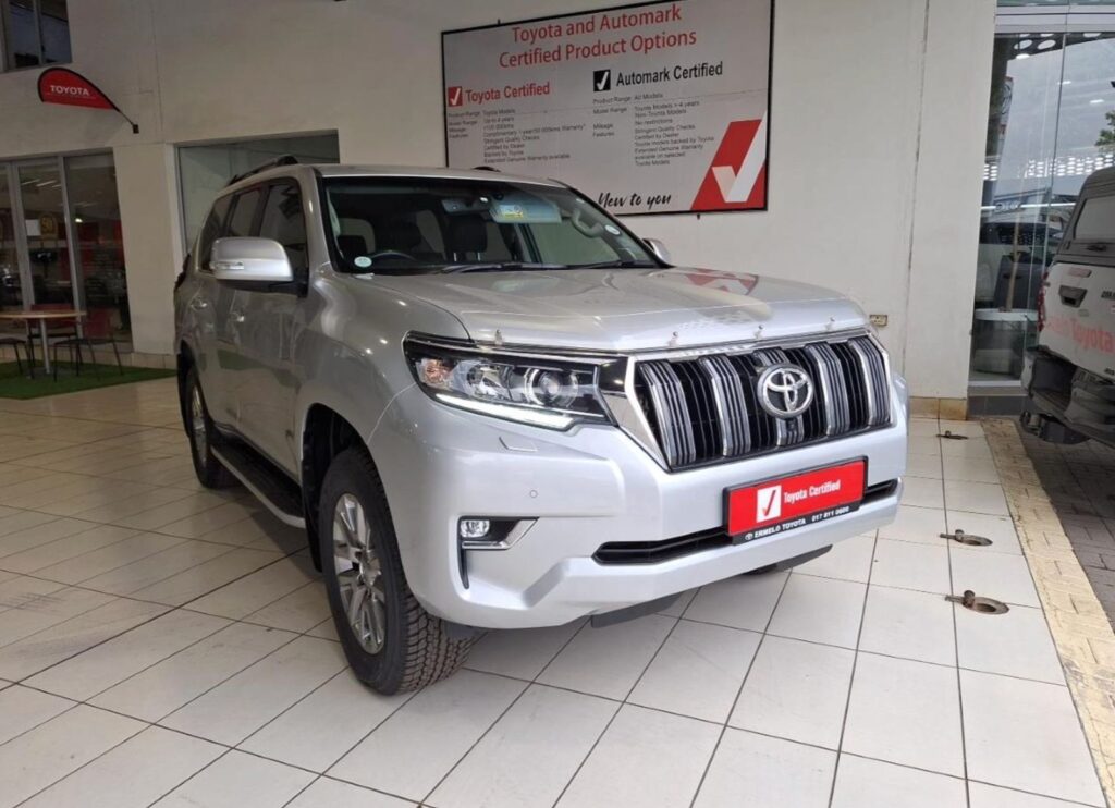 2021 Toyota Landcruiser Prado 2.8GDVX. 2800cc Turbocharged Diesel Engine.