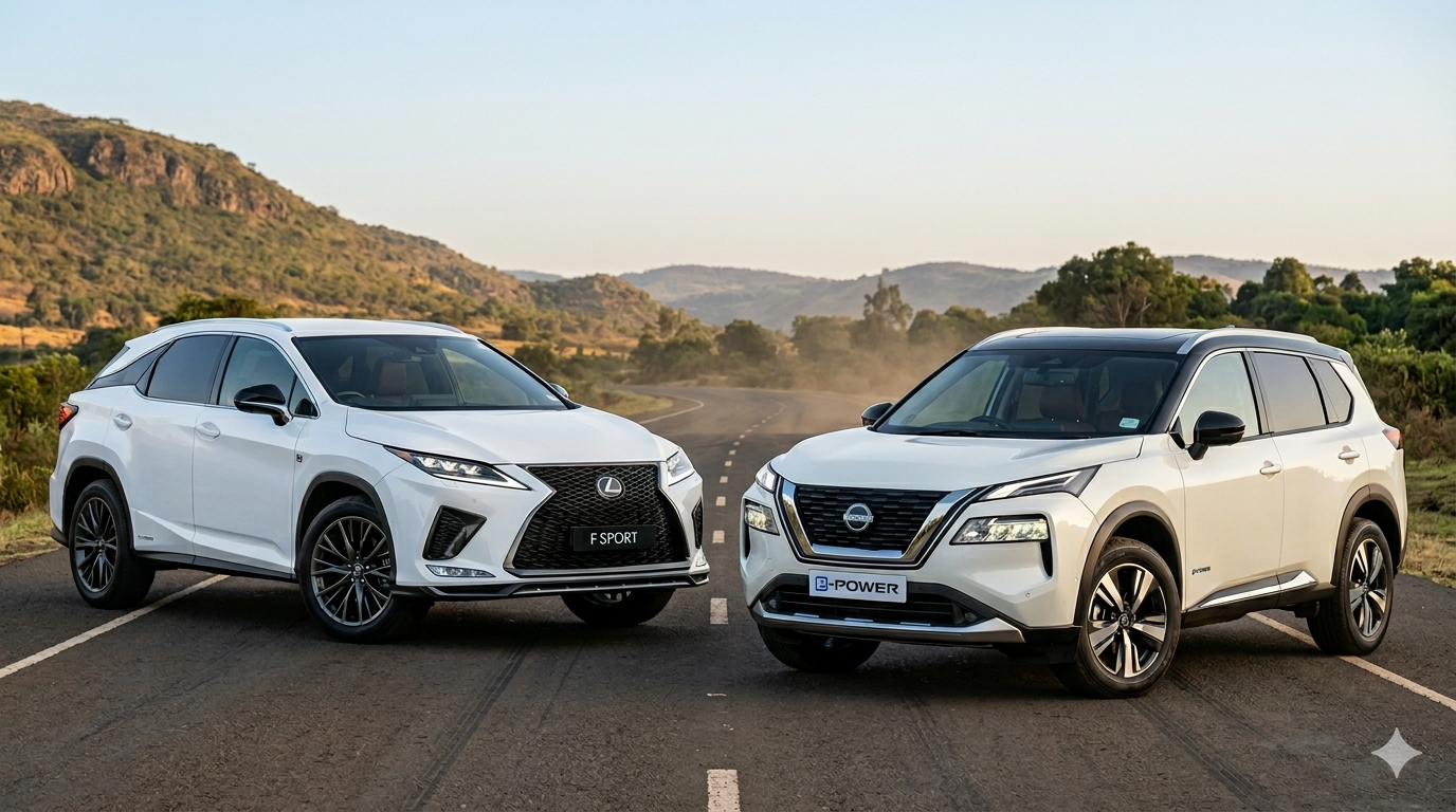 2020 Lexus RX300 F-Sport & 2023 Nissan X-trail Hybrid