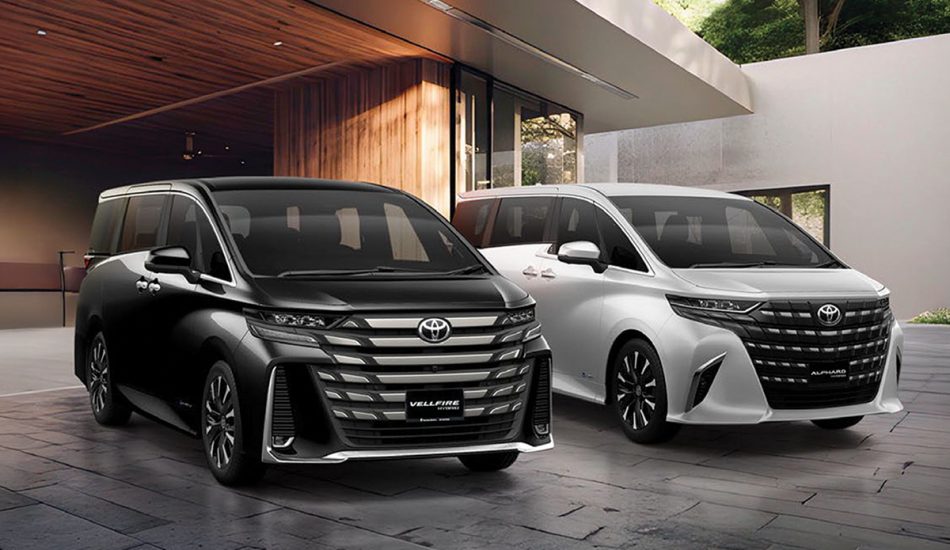 Toyota Vellfire Vs Toyota Alphard