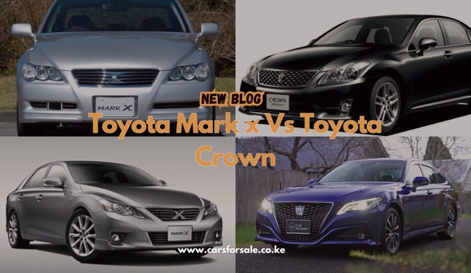 Toyota Mark X vs Toyota Crown